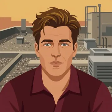 Portrait of Manolo Ravelo, an AI character