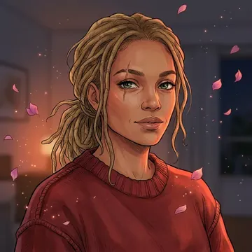 Ritratto di Manuela Leal, un personaggio AI