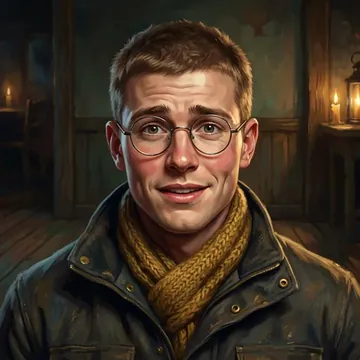 Ritratto di Marcus Moncrieff, un personaggio AI
