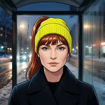 Portrait of Marika Nordahl, an AI character