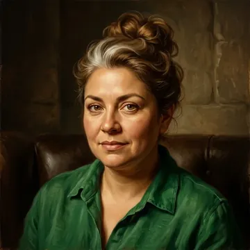 Porträt von Marisela Melgar, einem AI-Charakter
