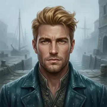 Portrait of Marius Morosini, an AI character