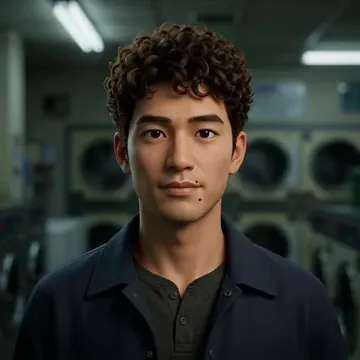 Ritratto di Masayuki Ogata, un personaggio AI