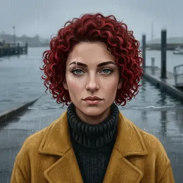 Ritratto di Matilda Callahan, un personaggio AI
