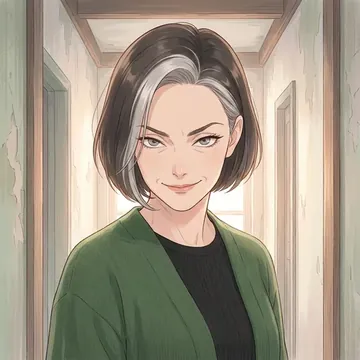 Portrait of Matilda Lindqvist, an AI character