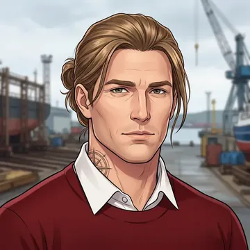 Portrait of Mats Broberg, an AI character