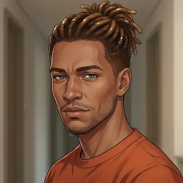 Portrait of Mauro Machado, an AI character