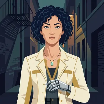 Porträt von Mayu Nishimura, einem AI-Charakter