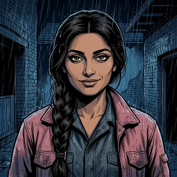 Potret Megha Mehrotra, karakter AI
