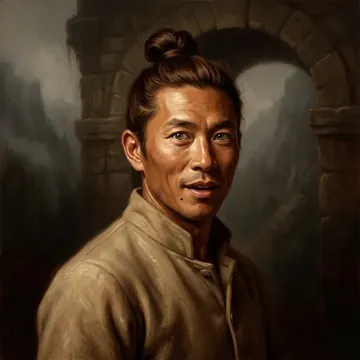 Ritratto di Meiryu Myojin, un personaggio AI
