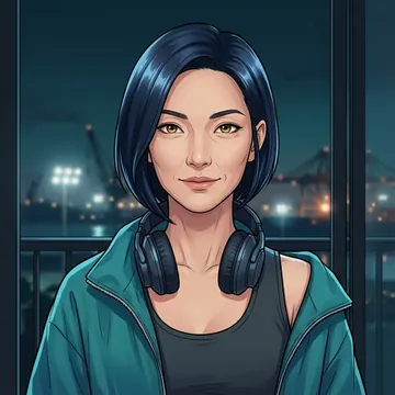 Portret postaci AI o imieniu Mengyao Tu