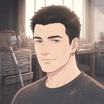 Portret postaci AI o imieniu Mert Samad
