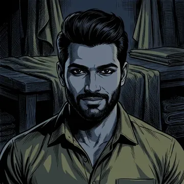 Portrait of Midhun Annadurai, an AI character