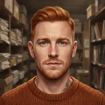 Retrato de Mika Wyss, um personagem de AI