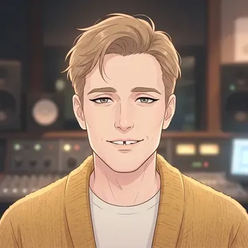 Portrait of Mikus Novotny, an AI character