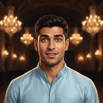 Portrait of Milind Rathi, an AI character