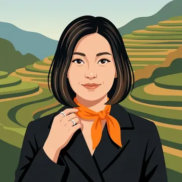 Ritratto di Misato Iwai, un personaggio AI