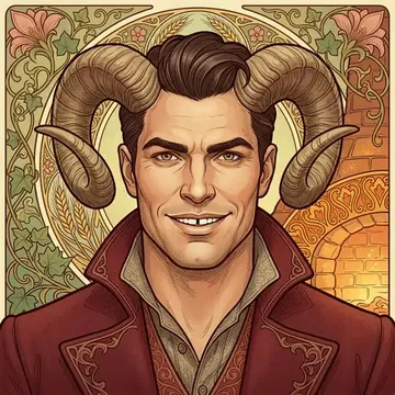 Portrait of Mokseon Zen-Nami, an AI character