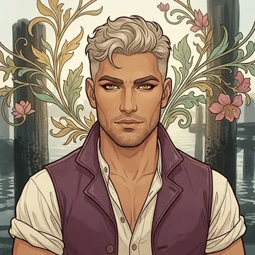 Retrato de Morakhan Ghanawi, un personaje AI