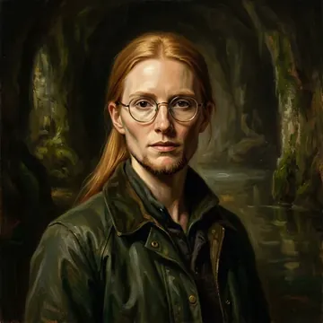 Portrait of Moreen Fennell, an AI character
