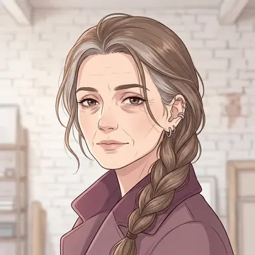 Ritratto di Morven Laverty, un personaggio AI