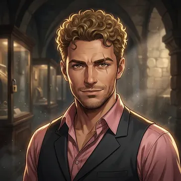 Portrait of Moussa D'Amboise, an AI character