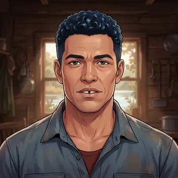 Portret postaci AI o imieniu Nabil Nasir