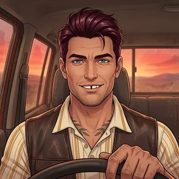Portrait of Nadim Benamara, an AI character