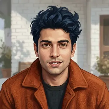 Portrait of Nakul Paul, an AI character