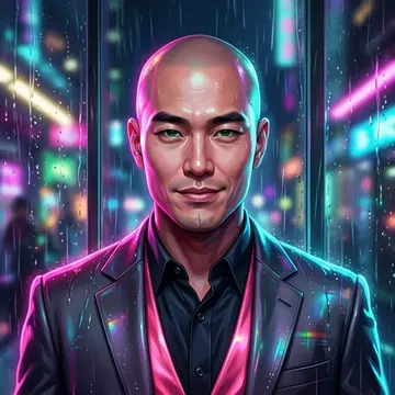 Portret postaci AI o imieniu Nam-woo-sung Won
