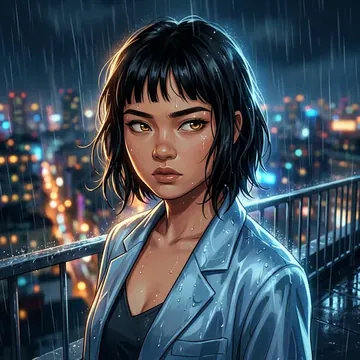 Porträt von Narisa Chit, einem AI-Charakter