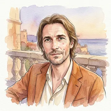 Portrait of Nathalie Gaillard, an AI character