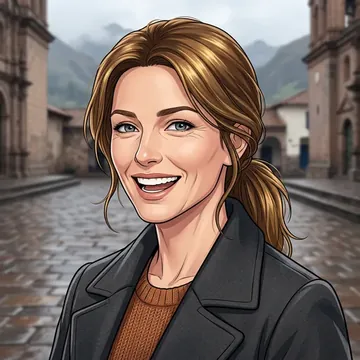 Retrato de Nayeli Ballesteros, um personagem de AI