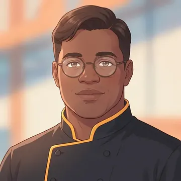 Portrait of Negasi Msomi, an AI character