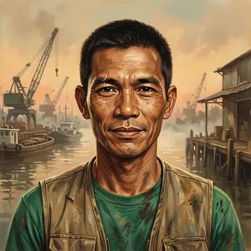 Potret Nestor Galvez, karakter AI