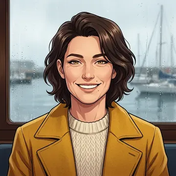 Portrait of Nevan Dowd, an AI character