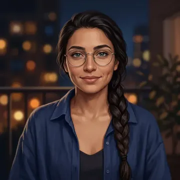 Retrato de Nibal Barazi, um personagem de AI