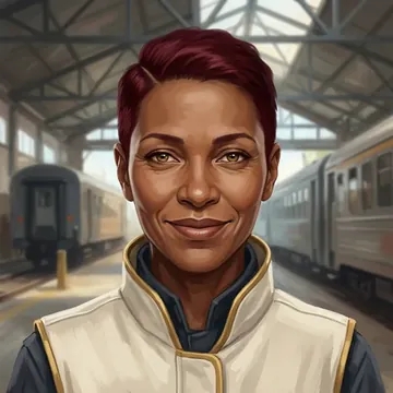 Portrait of Nicole Matoso, an AI character
