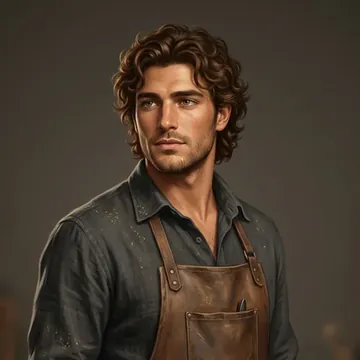 Retrato de Nicolò Salemi, um personagem de AI