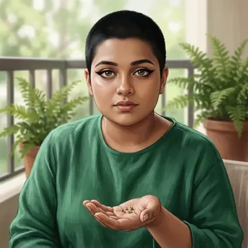 Portrait of Nikhil Prabhakar, an AI character