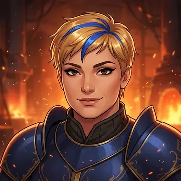 Portrait of Nocturna D'Angelo, an AI character