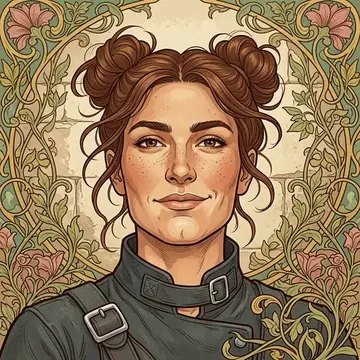 Portrait of Noelira Avilande, an AI character