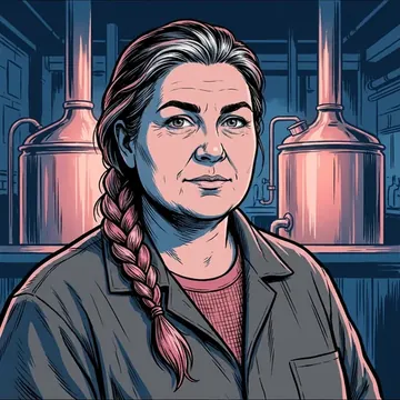 Porträt von Nora Aamodt, einem AI-Charakter