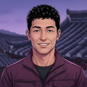 Portrait of Noriaki Morimoto, an AI character