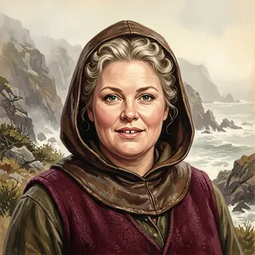 Ritratto di Nuala Darrowmere, un personaggio AI
