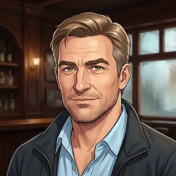 Portrait of Oliverio Mogollon, an AI character