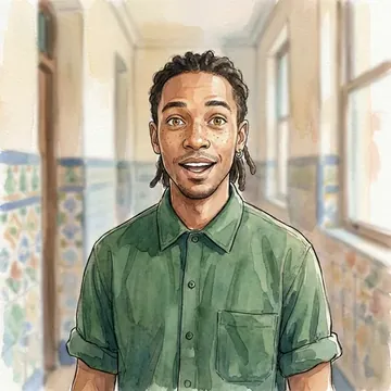 AIキャラクター「Olumide Ofori」のポートレート