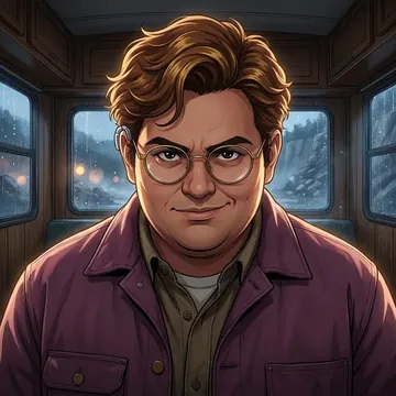 Retrato de Oracio Rocabado, um personagem de AI