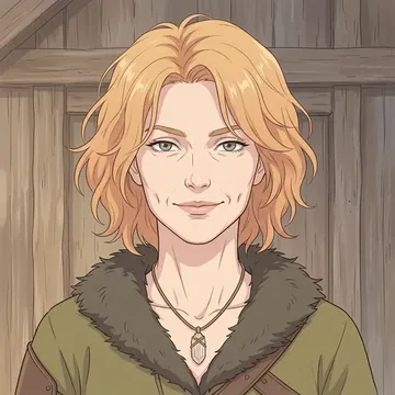 Portret postaci AI o imieniu Orphidia Noxspire
