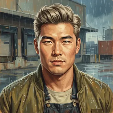 Portret postaci AI o imieniu Osrik Seo-Blackwood